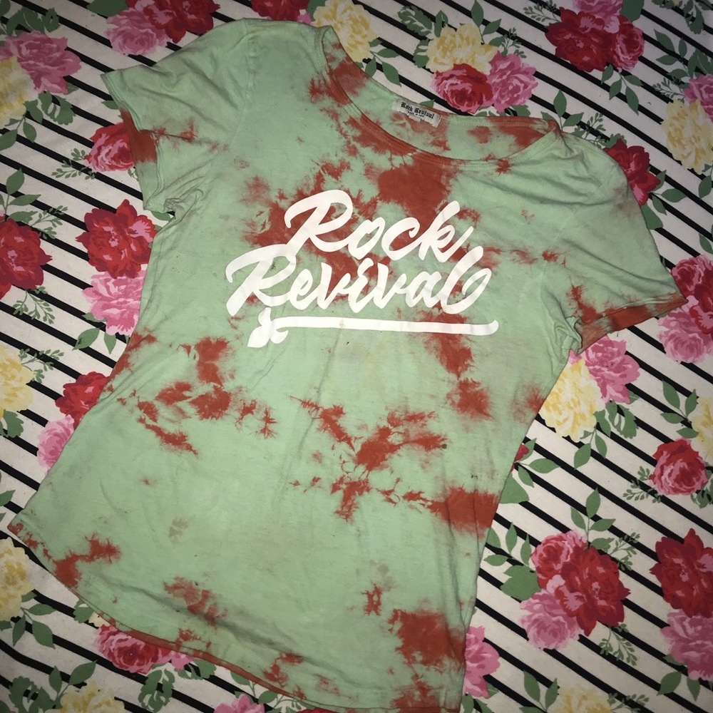 Rock revival the dye Tshirt